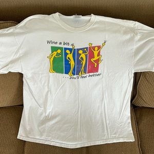 Men’s ‘95 vintage Wine t shirt